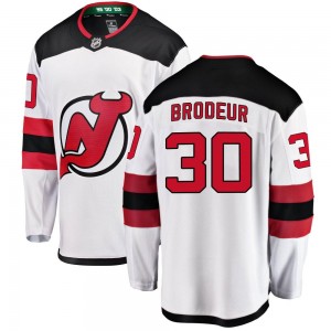 Men's Fanatics Branded New Jersey Devils Martin Brodeur White Away Jersey - Breakaway