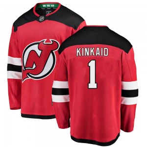 Youth Fanatics Branded New Jersey Devils Keith Kinkaid Red Home Jersey - Breakaway