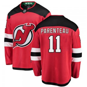 Youth Fanatics Branded New Jersey Devils P. A. Parenteau Red Home Jersey - Breakaway