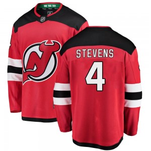 Youth Fanatics Branded New Jersey Devils Scott Stevens Red Home Jersey - Breakaway