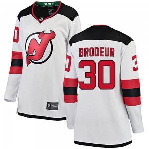 Women's Fanatics Branded New Jersey Devils Martin Brodeur White Away Jersey - Breakaway