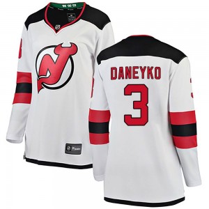 Women's Fanatics Branded New Jersey Devils Ken Daneyko White Away Jersey - Breakaway