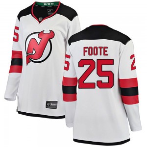 Women's Fanatics Branded New Jersey Devils Nolan Foote White Away Jersey - Breakaway