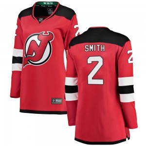 Women's Fanatics Branded New Jersey Devils Brendan Smith Red Home Jersey - Breakaway
