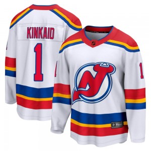 Men's Fanatics Branded New Jersey Devils Keith Kinkaid White Special Edition 2.0 Jersey - Breakaway