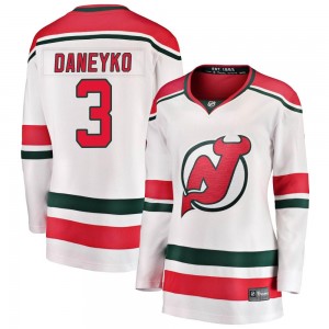 Women's Fanatics Branded New Jersey Devils Ken Daneyko White Alternate Jersey - Breakaway
