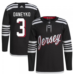 Youth Adidas New Jersey Devils Ken Daneyko Black 2021/22 Alternate Primegreen Pro Player Jersey - Authentic