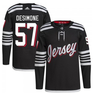Youth Adidas New Jersey Devils Nick DeSimone Black 2021/22 Alternate Primegreen Pro Player Jersey - Authentic