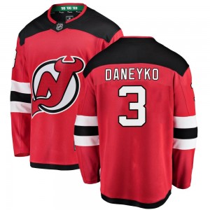 Men's Fanatics Branded New Jersey Devils Ken Daneyko Red Home Jersey - Breakaway