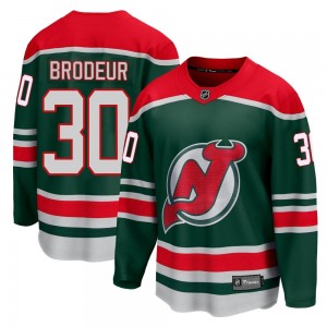 Men's Fanatics Branded New Jersey Devils Martin Brodeur Green 2020/21 Special Edition Jersey - Breakaway