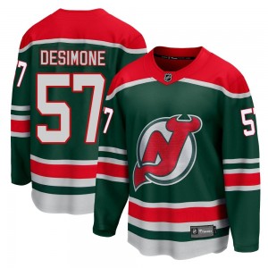 Men's Fanatics Branded New Jersey Devils Nick DeSimone Green 2020/21 Special Edition Jersey - Breakaway