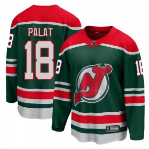 Men's Fanatics Branded New Jersey Devils Ondrej Palat Green 2020/21 Special Edition Jersey - Breakaway
