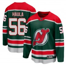 Youth Fanatics Branded New Jersey Devils Erik Haula Green 2020/21 Special Edition Jersey - Breakaway