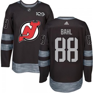 Youth New Jersey Devils Kevin Bahl Black 1917-2017 100th Anniversary Jersey - Authentic