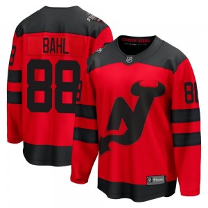 Men's Fanatics Branded New Jersey Devils Kevin Bahl Red 2024 Stadium Series Jersey - Breakaway