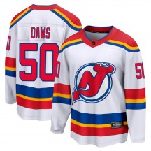 Youth Fanatics Branded New Jersey Devils Nico Daws White Special Edition 2.0 Jersey - Breakaway